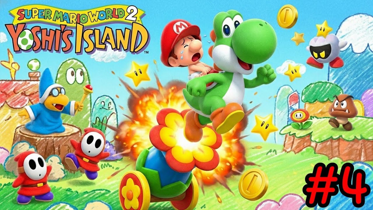 Yoshi's Island (SNES) en Español #4
