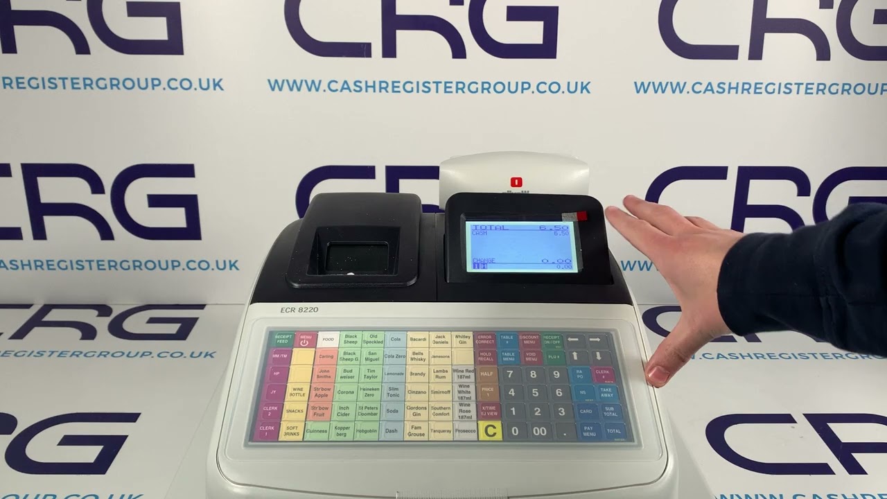 Olivetti ECR 8220 Quick Sales Demo