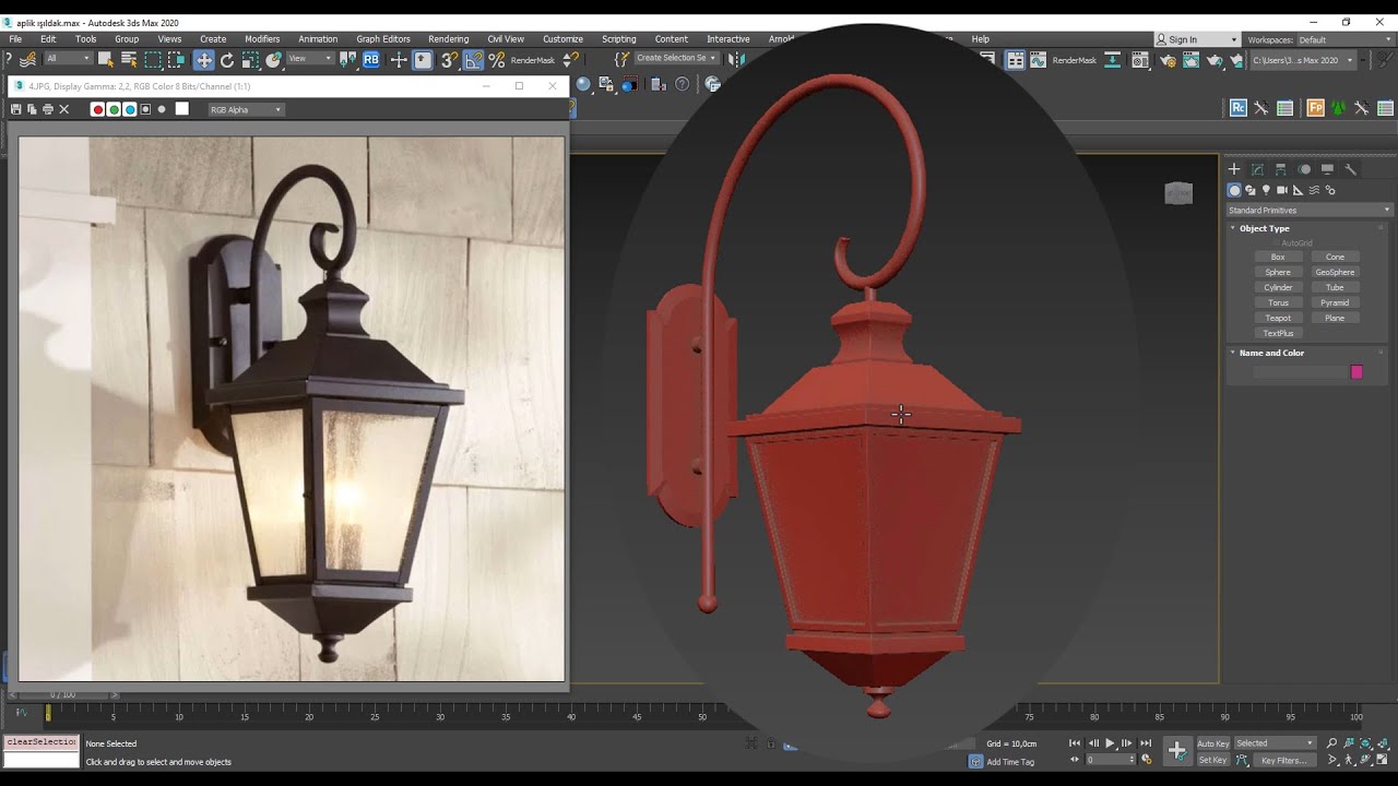 3D MAX APLİK MODELLEME