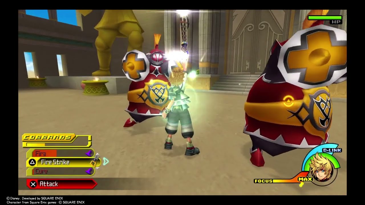 Ventus Vs. Unversed in Olympus | KINGDOM HEARTS - HD 1.5+2.5 ReMIX