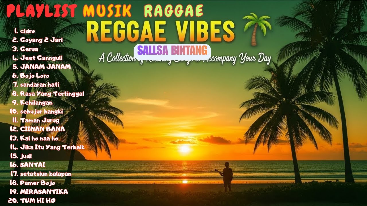 Santai Sore di Pantai 🌅 Playlist Reggae Cover Paling Enak Didengar