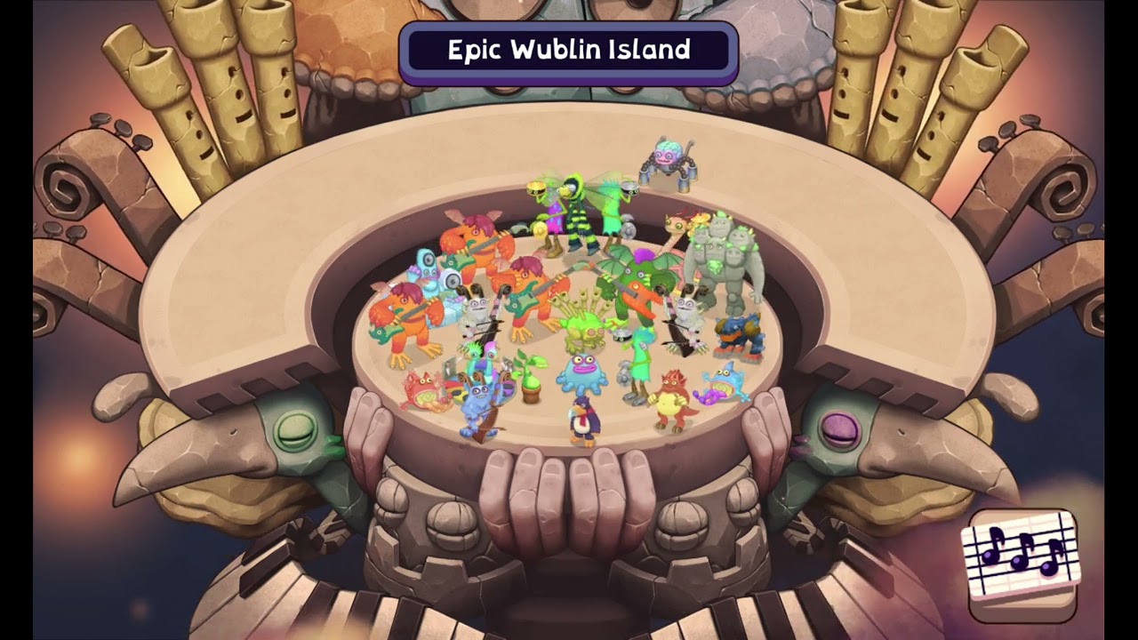 Epic Wublin island in MSM Composer Wave 1!