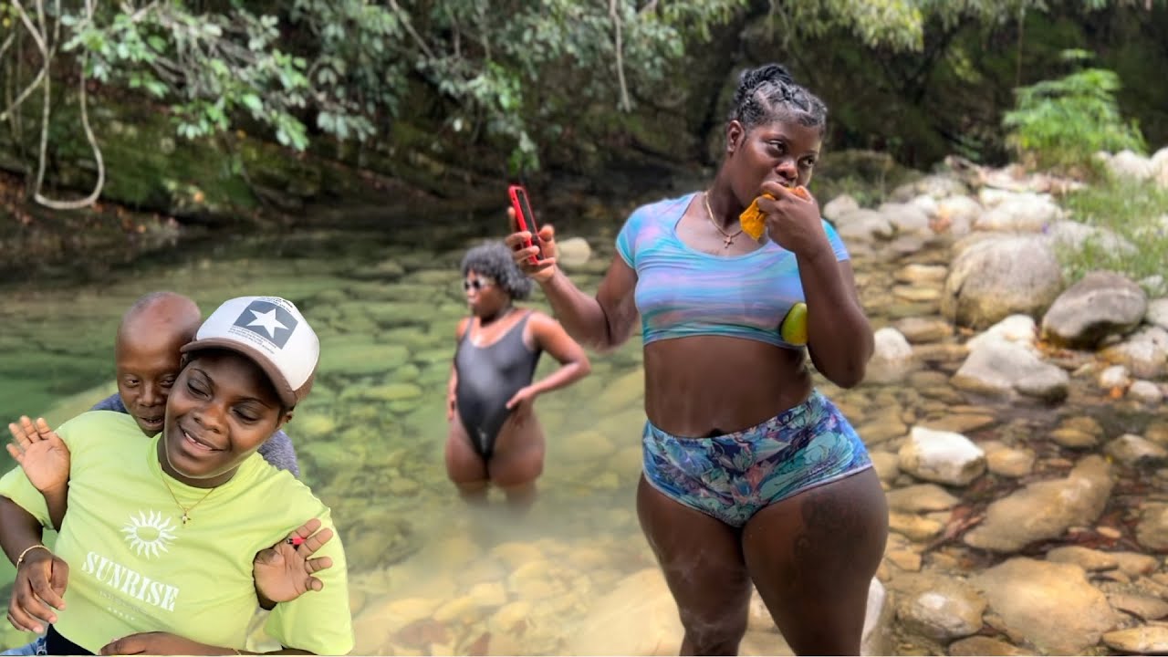 Link up with 6ix boss| outdoor cooking coconut rice & peas with brown stew chicken