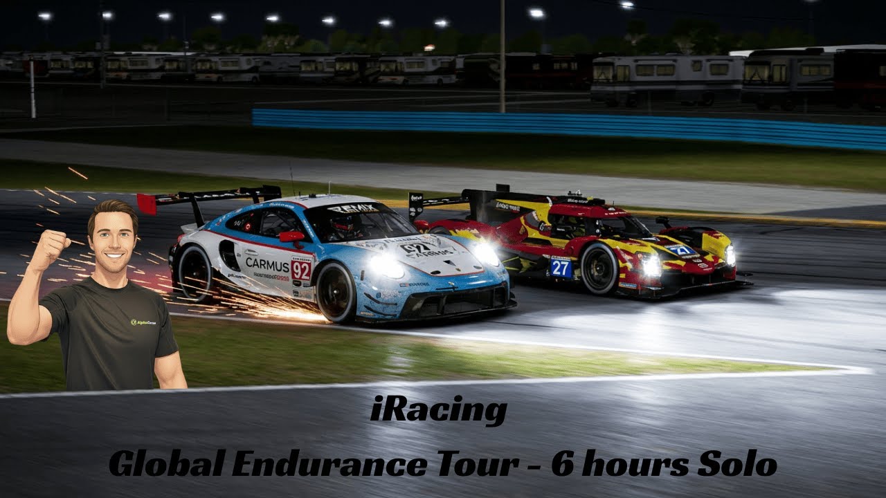 iRacing Global Endurance Tour | 6h Daytona – Solo-Challenge 🏁🔥