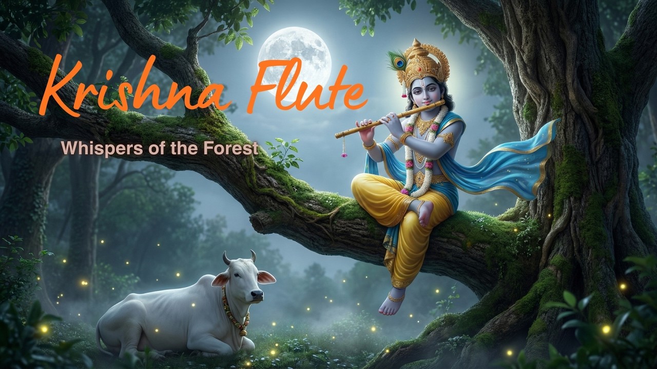 Morning Krishna Flute | Indian Relaxing Music for Study, Calm & Stress Relief Ep65/26