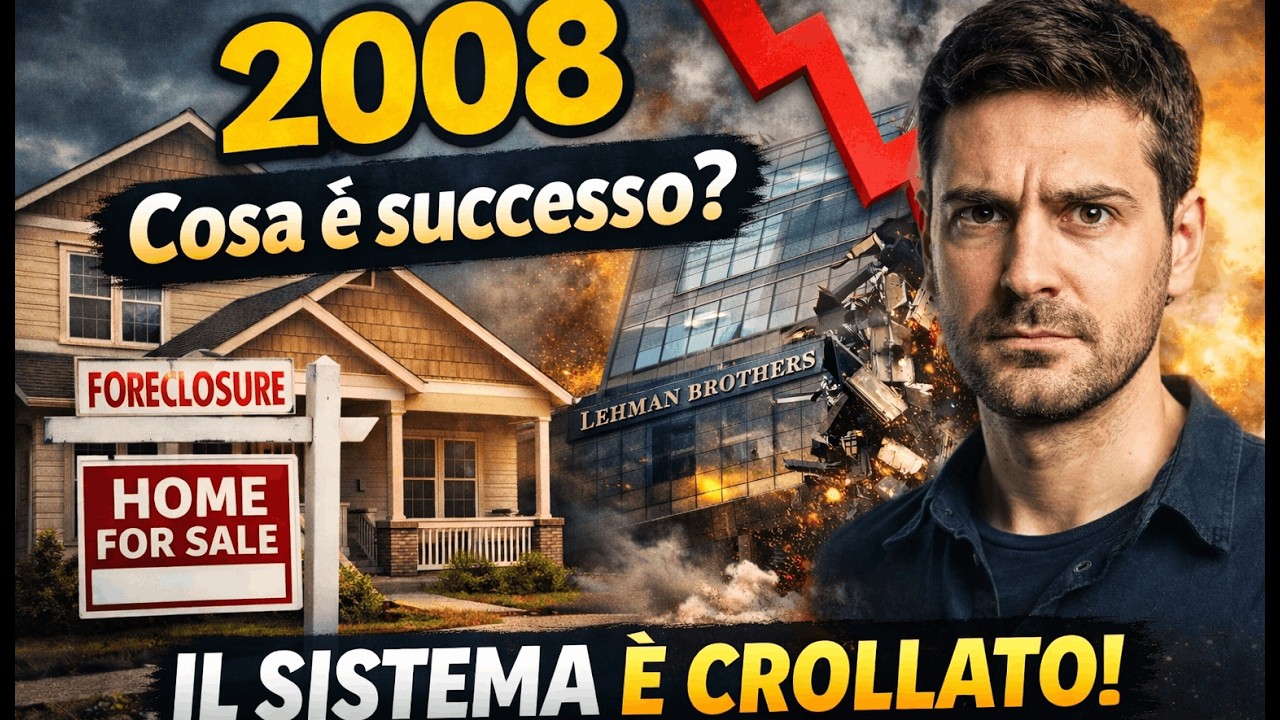 La crisi finanziaria del 2008: mutui, banche e un sistema che ha rischiato di crollare