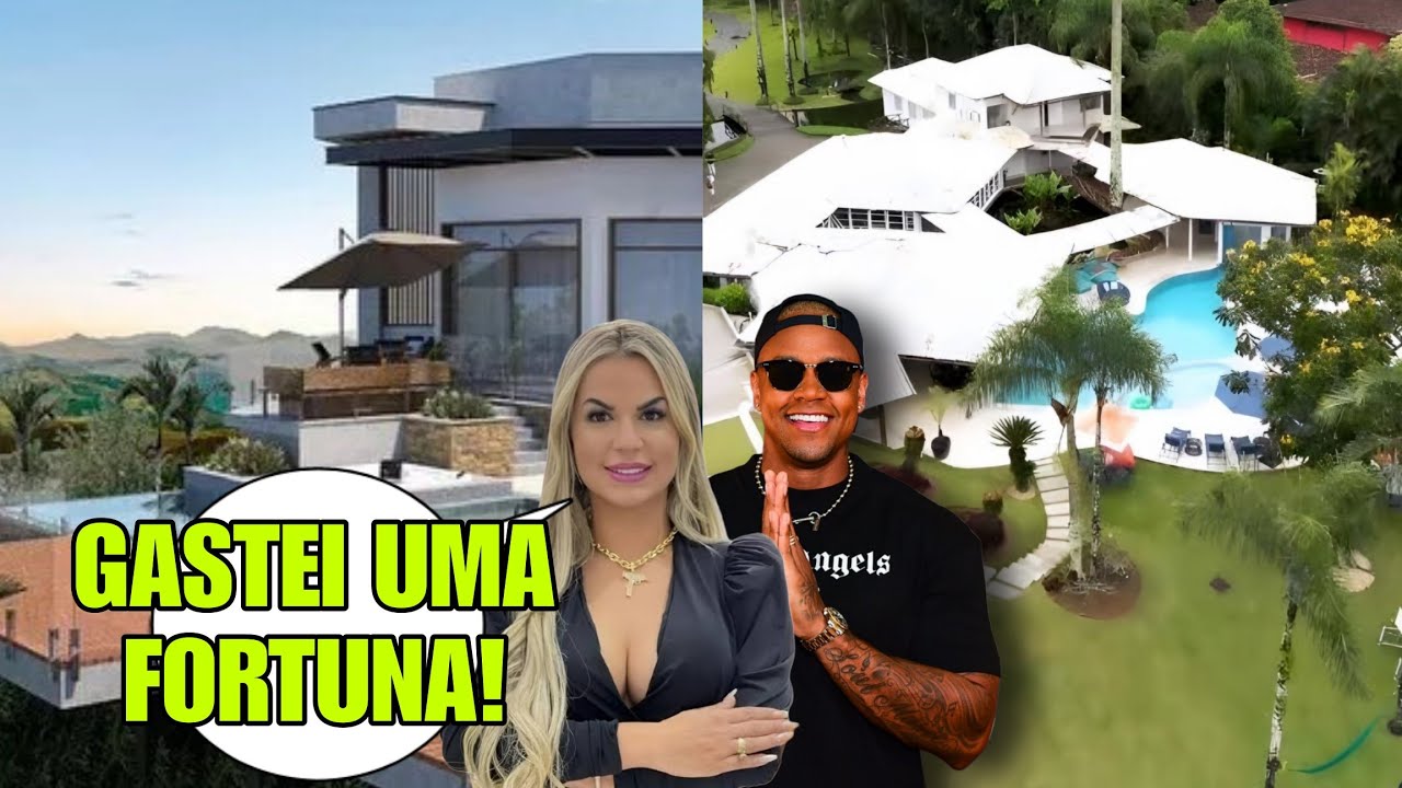 10 MANS&Otilde;ES e CASAS mais SURPREENDENTES dos FAMOSOS BRASILEIROS