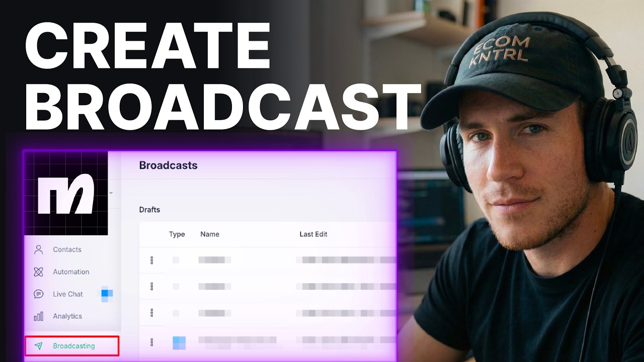 How to Create Broadcasts on ManyChat Messenger (2026) | Broadcast Setup