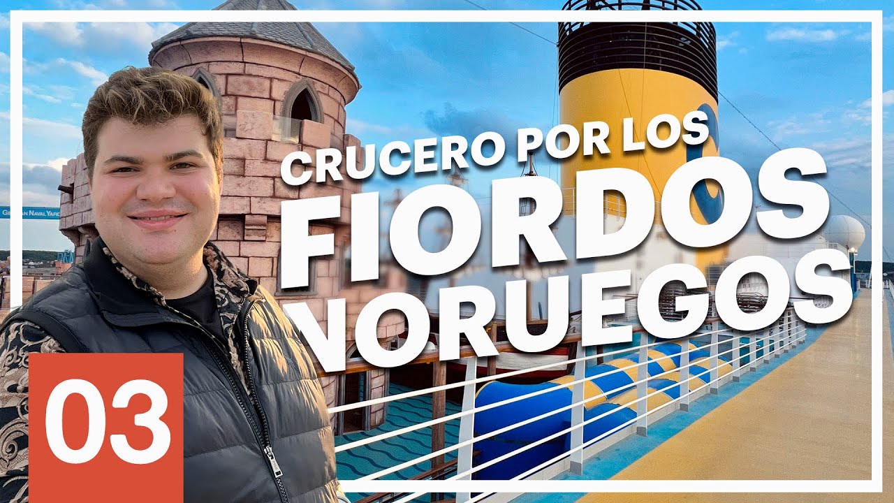 KIEL 🇩🇪 y MUCHO SUSHI 🍣 en ALTA MAR | 🛳 CRUCERO por los FIORDOS NORUEGOS 🏔