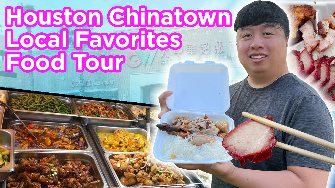 Chinese Food Tour In Houston Chinatown | Alan's Deli + Yumcha | Chinese BBQ, Beef Tendon, and More 🥡