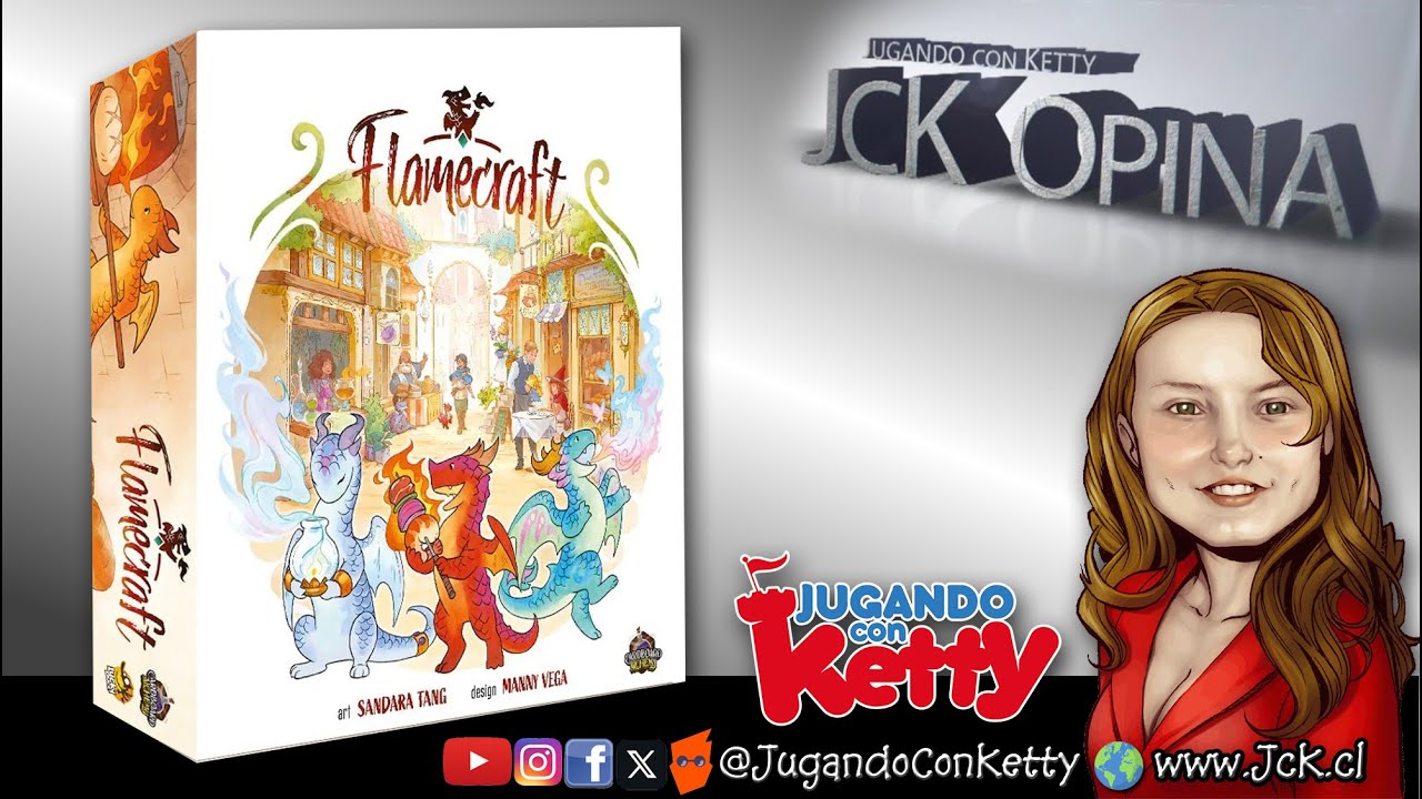 Flamecraft [JcK Opina / Juego de Mesa / Maldito Games]