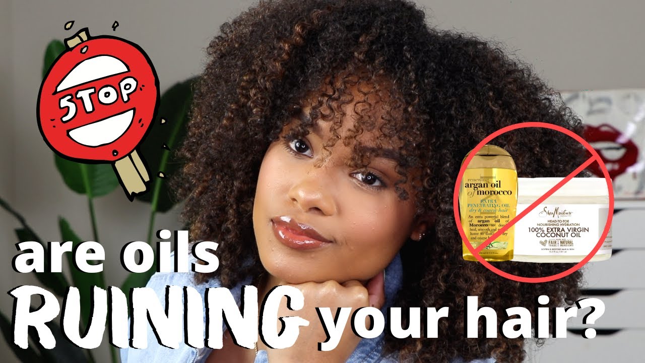 unpopular opinion: I DO NOT use oils in my natural hair! here's why