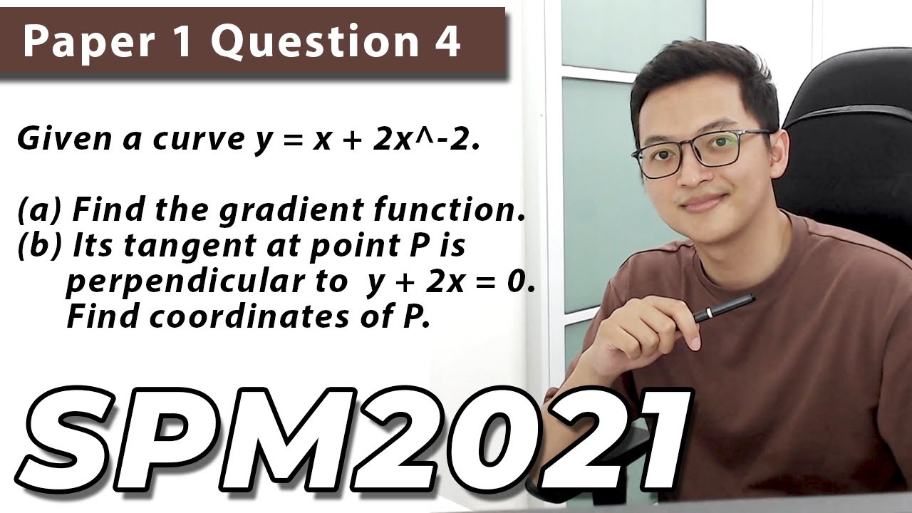 SPM SEBENAR 2021 | Add Math Paper 1 Q4 | Differentiation (Pembezaan)