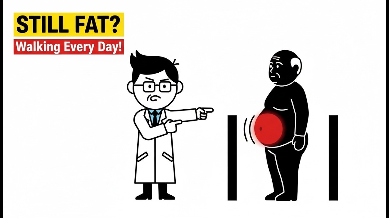 Walking Every Day but Still Fat? The Real Metabolic Reason (Science Explained)