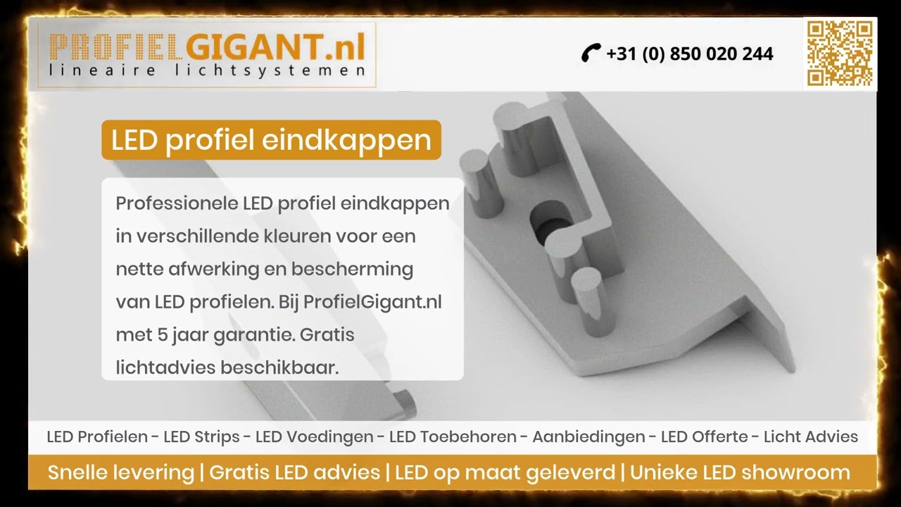 LED Profiel Eindkappen | Profielgigant.nl | 2023