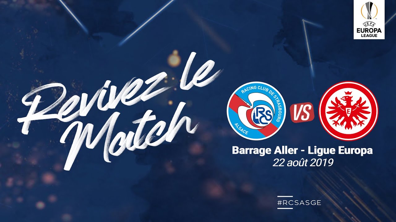Racing-Eintracht Francfort (Barrage aller Ligue Europa) : revivez le match en intégralité