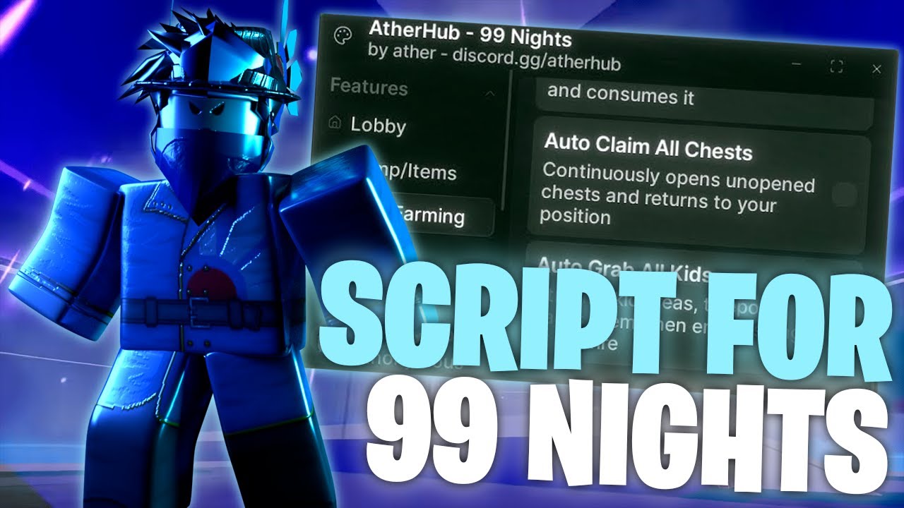 99 Nights In The Forest Script | 99 Nights In The Forest | Auto Night, INF ITEMS, Auto Farm