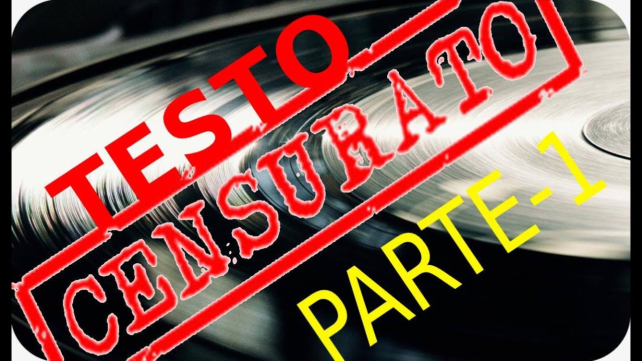 Censura musicale durante il periodo fascista e la prima repubblica i casi di censura pi&ugrave; clamorosi.