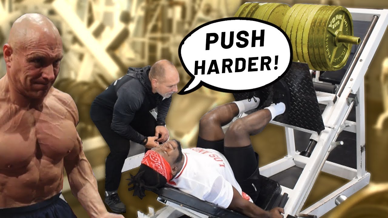 Training W/ IFBB PRO BODY BUILDER John Hodgson *ALMOST PASSED OUT*