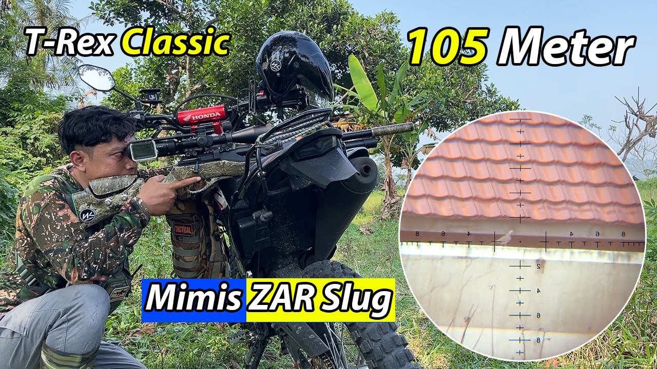 Kompilasi T-Rex Classic Berburu Tekukur 100 Meter Pakai Tripod 37 Jutaan - Sniper NyehNyoh