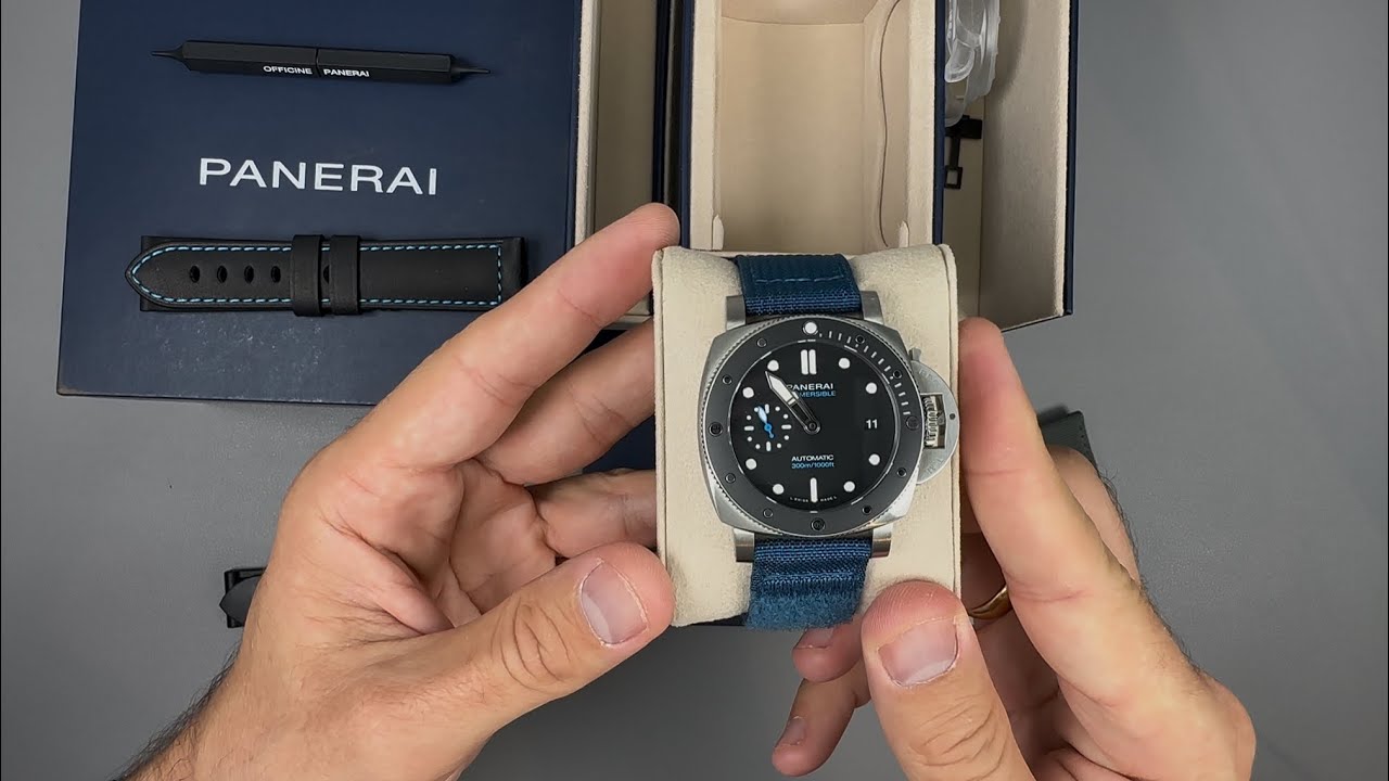 Unboxing Panerai Submersible 42mm PAM02683 (aka PAM683 or PAM1683)