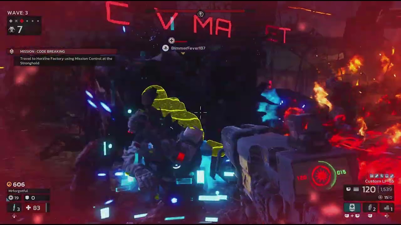 Killing Floor 3 - Down goes tentacle monster - StupidSmashFriends