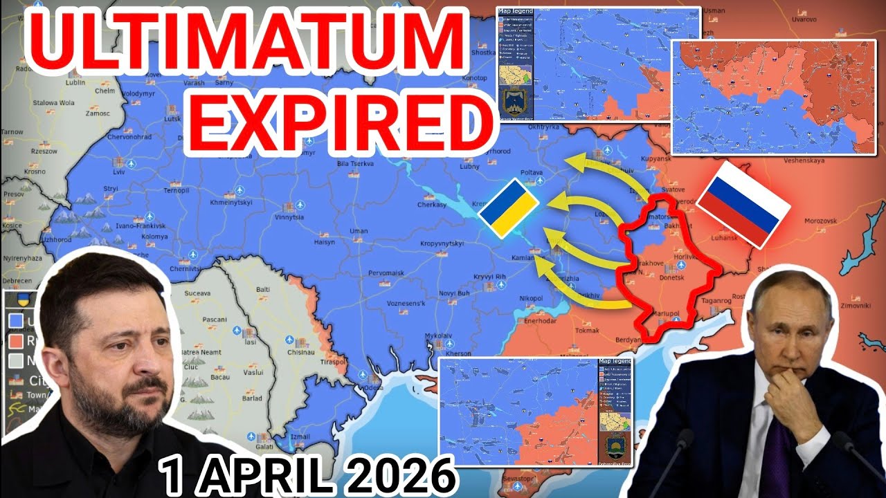Russia&rsquo;s Ceasefire Ultimatum Runs Out | Fighting Reignites as New Push Starts in Sumy [1 April 2026]