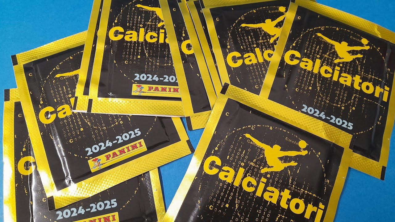Unboxing Calciatori 2024 2025 Panini