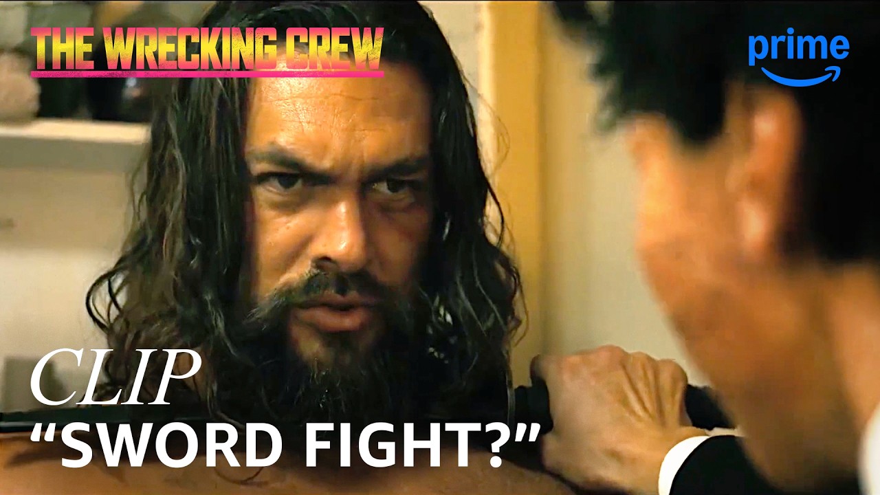 Yakuza Fight Jason Momoa in His Bathroom | The Wrecking Crew | Clip | Prime Video