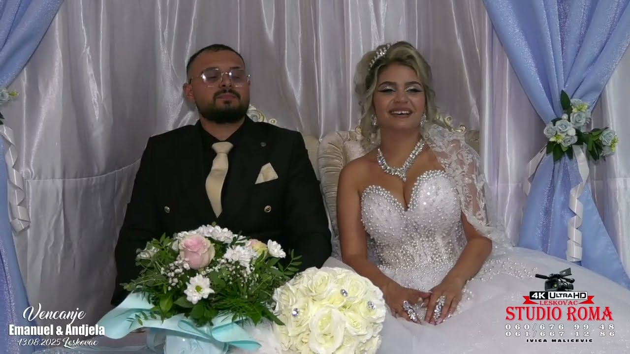 Vencanje Emanuel & Andjela - Studio Roma Ivica 4K Leskovac