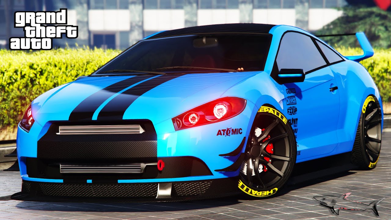 Maibatsu Penumbra Review & Best Customization GTA 5 Online Mitsubishi Eclipse CAR WITH LOTS OF MODS!