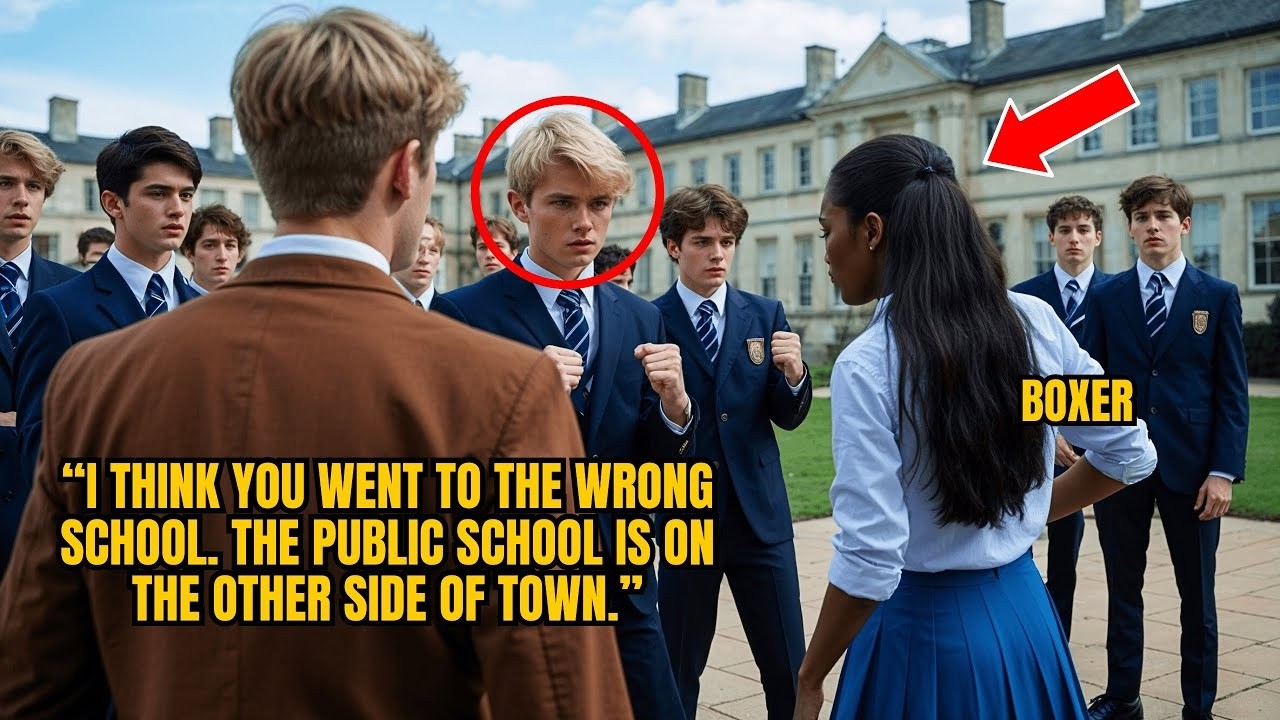 Bullies Taunt the NEW BLACK STUDENT and Instantly REGRET It When They Learn She’s a BOXER