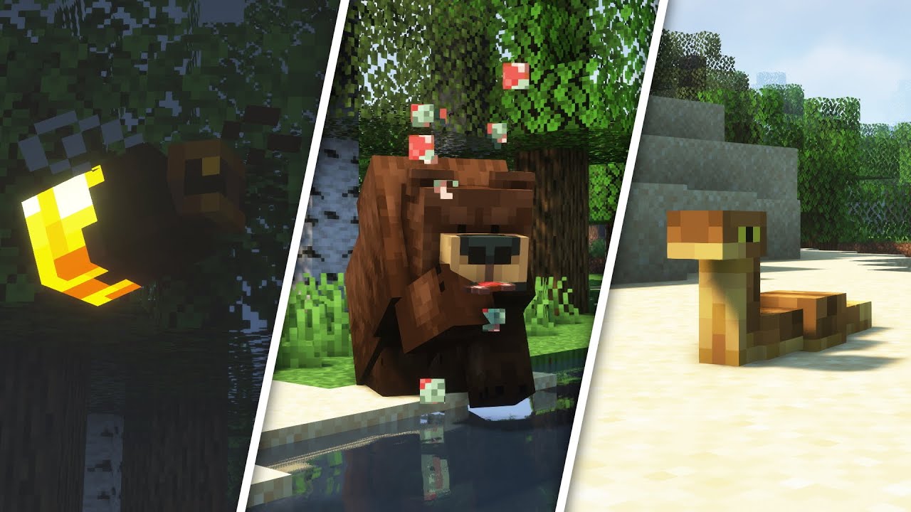 Minecraft NATURALIST Mod (1.19) | (Full Showcase)