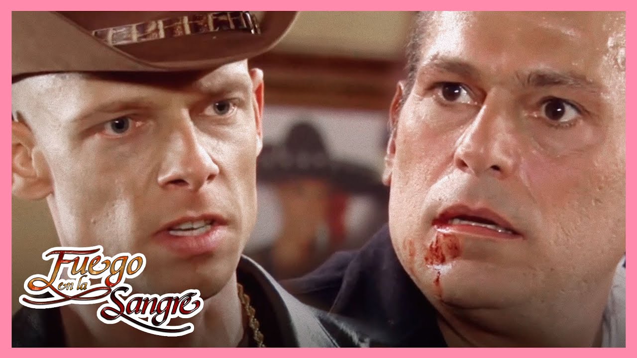 Fuego en la Sangre: 'El Coyote' le rompe la cara a Fernando | Escena C106 | tlnovelas