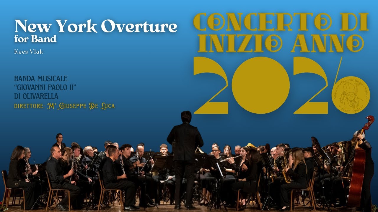 NEW YORK OVERTURE for BAND - Kees Vlak - Banda Musicale 