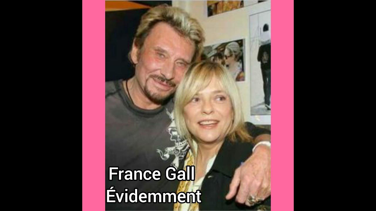 France Gall   évidemment   1988 ( hommage à Johnny Hallyday) ( montage vidéo)