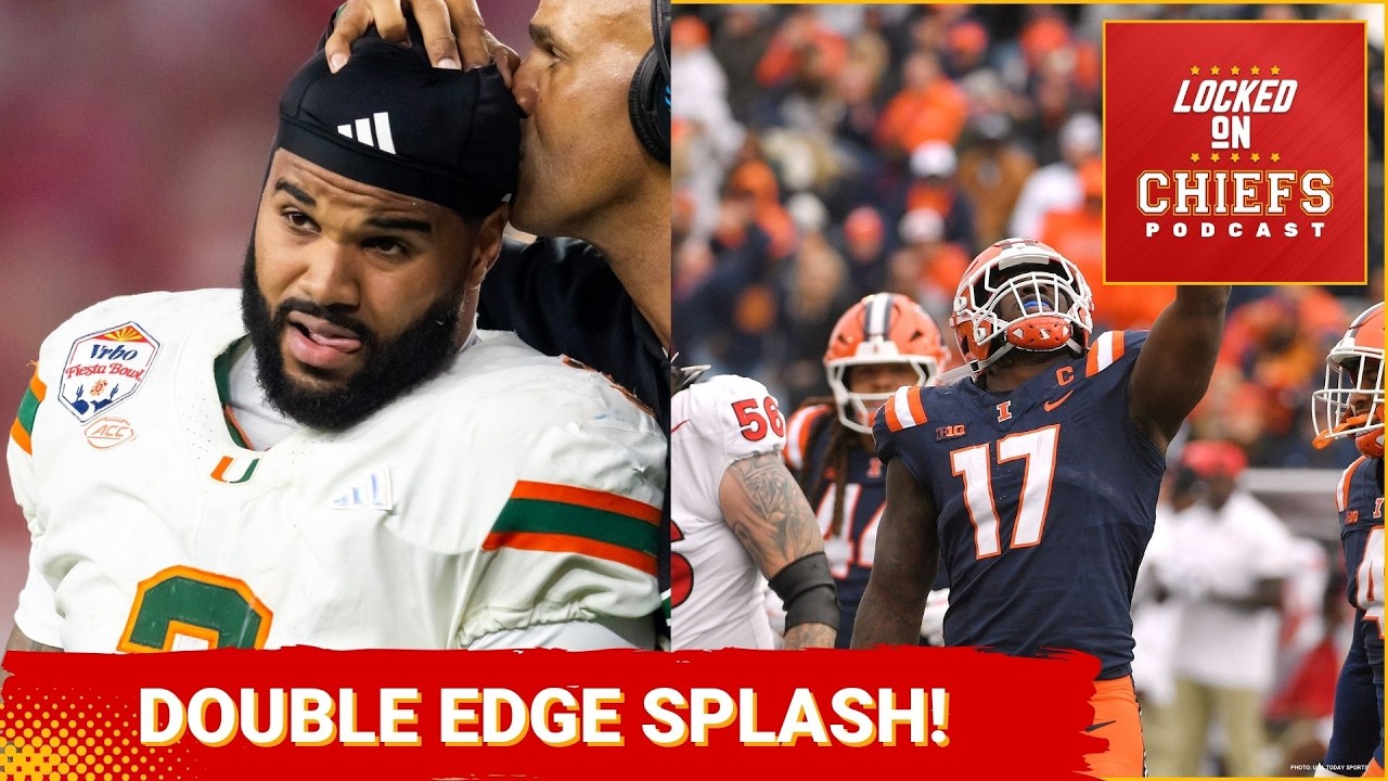 EDGE PRIORITY: Chiefs Double Down with Akeem Messidor & Gabe Yacas to STRENGTHEN Defensive Line
