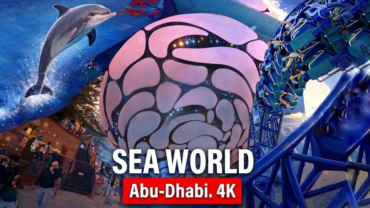 The Most Incredible Ocean Park You’ve Never Seen🤯 | SeaWorld🐬 Abu Dhabi in 4K