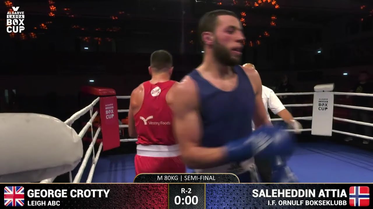 George Crotty (ENG) vs. Saleheddin Attia (NOR) Algarve Box Cup 2023 SF's (80kg)