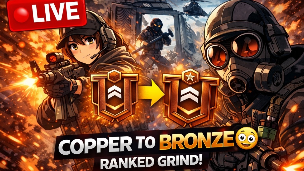 🔴 LIVE: Can I Escape Copper Today?!  Rainbow Six Siege