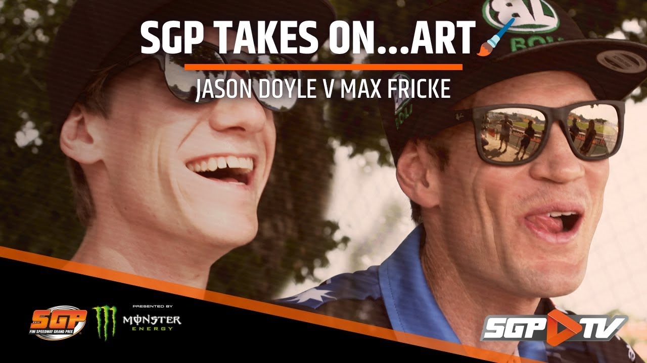 Speedway GP takes on Art! | Doyle v Fricke