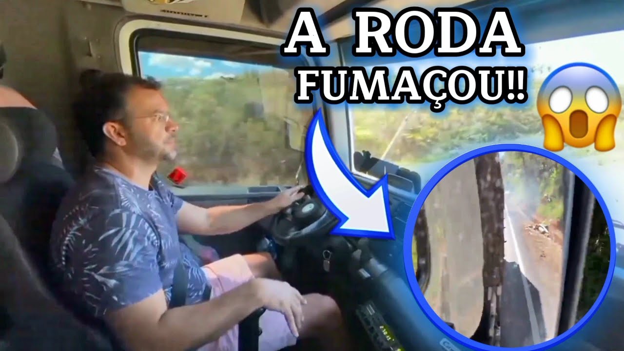 DESCENDO A SERRA DA CHAPADA DIAMANTINA-BA A RODA FUMAÇOU!! 😱😱-CremosinhoVLOG