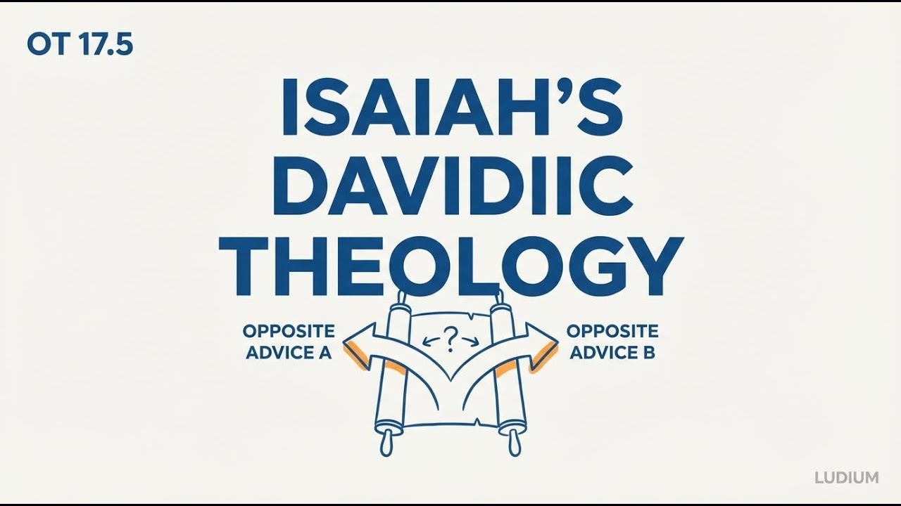OT 17.5 | Isaiah's Davidic Theology: Why the Same Prophet Gave Opposite Advice