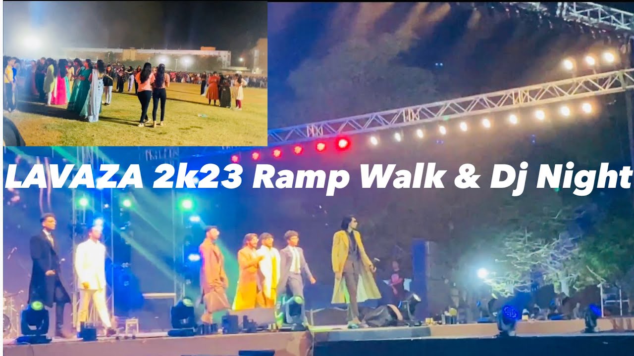 Lavaza Ramp Walk & DJ Night at Veltech University 2k23🔥