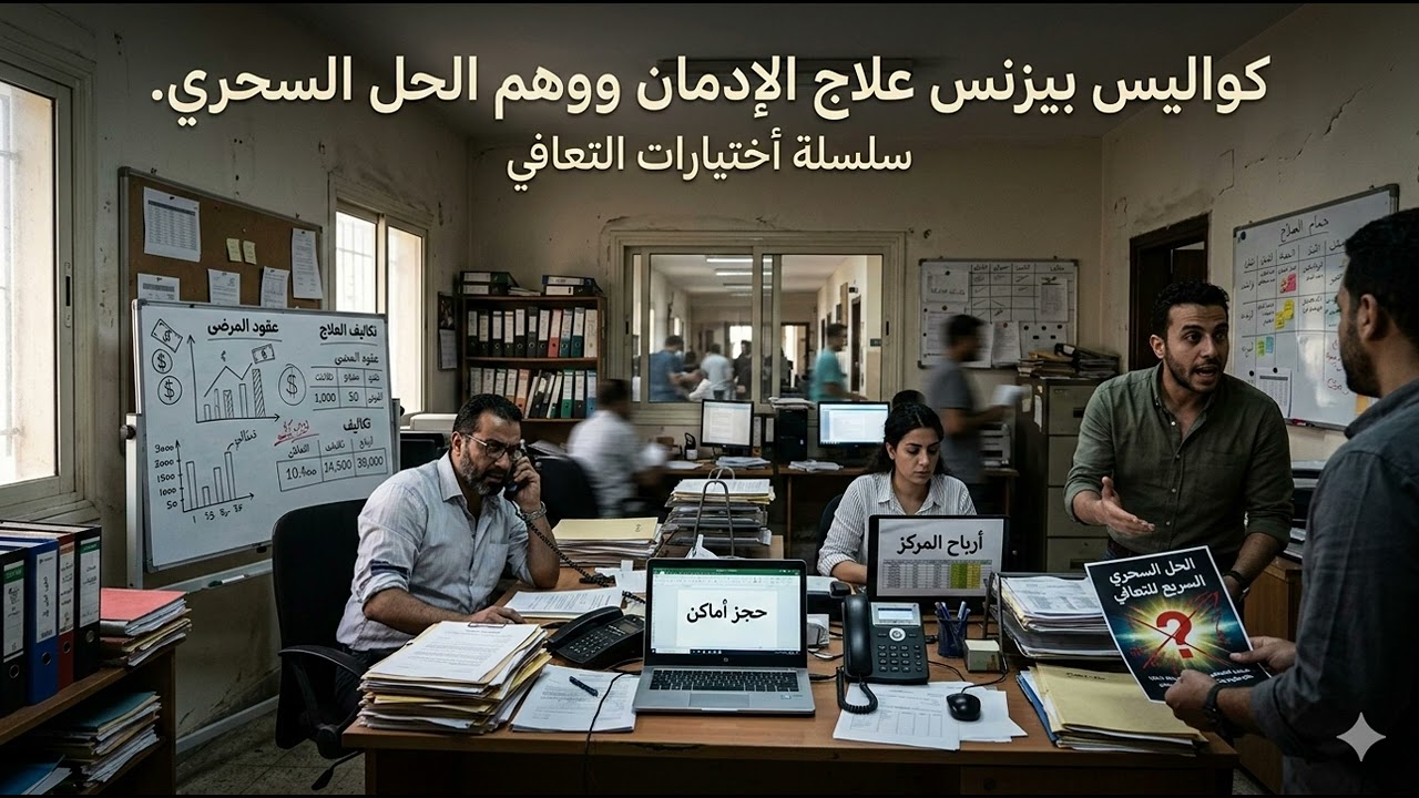 كواليس بيزنس علاج الإدمان ووهم الحل السحري