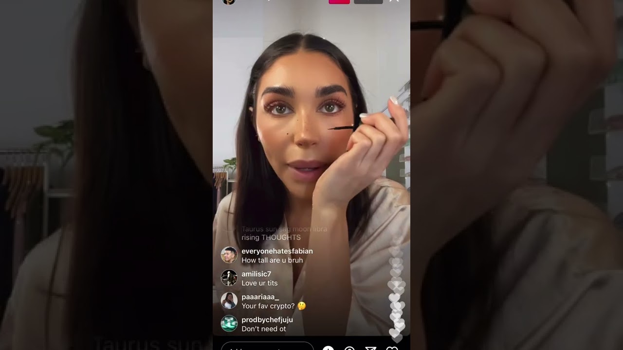 Chantel Jeffries live February 17, 2022