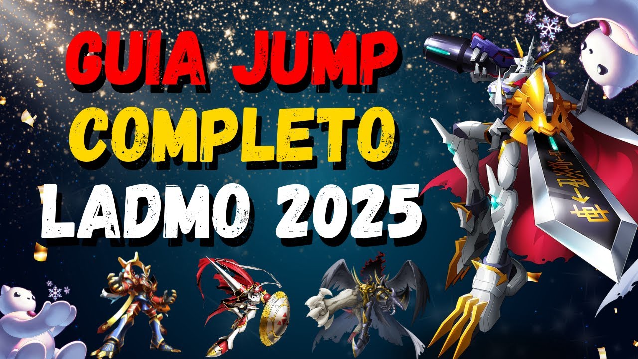 GUIA COMPLETO DE COMO FAZER O JUMP LADMO 2025 - DIGIMON MASTERS ONLINE