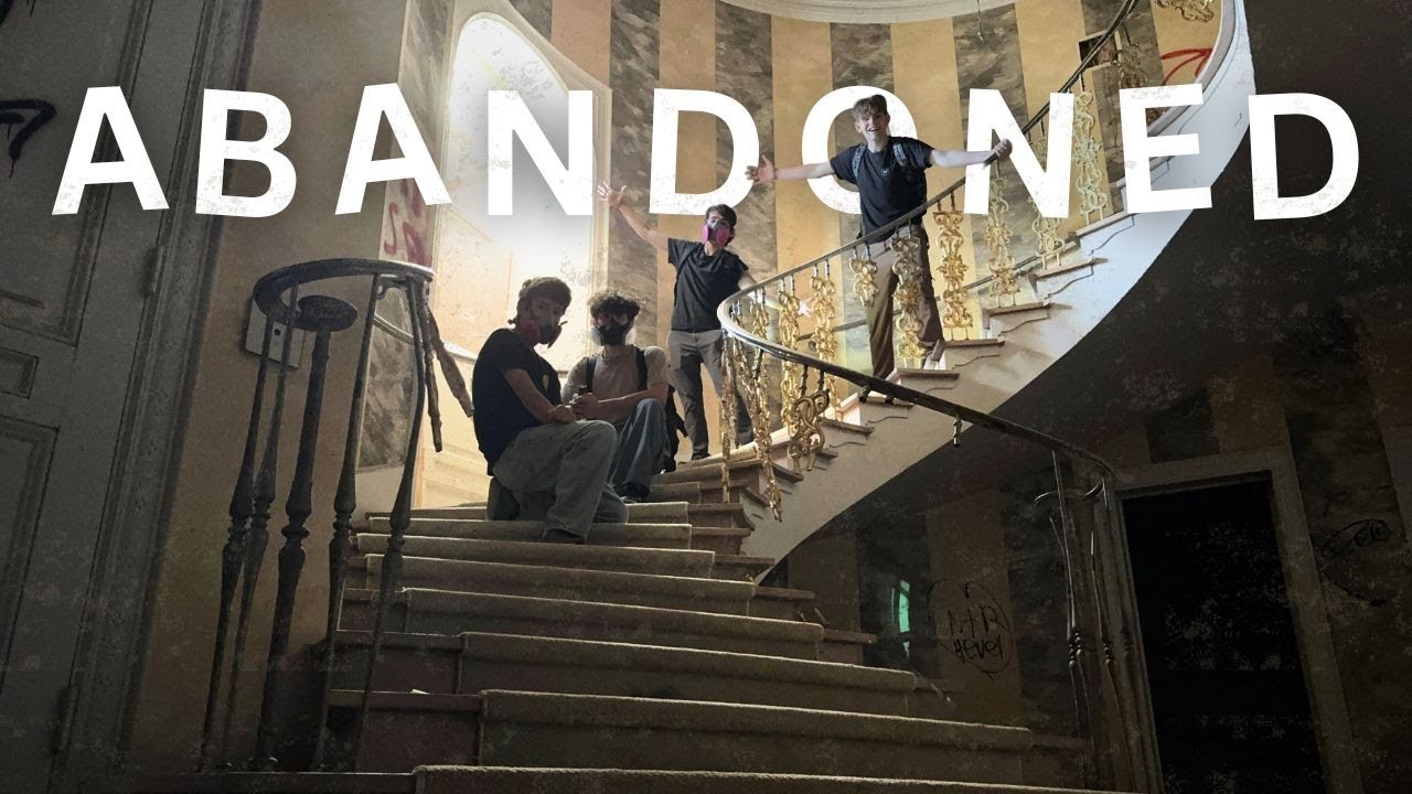 Inside a Abandoned $13,000,000 Luxury Mansion!!