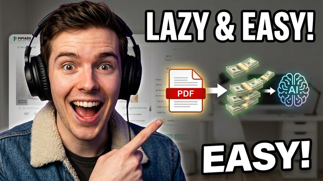 How I sell PDFs easily using this LAZY METHOD