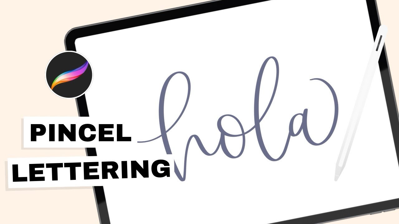 Crea tu pincel lettering en Procreate✍🏻(versión actualizada)